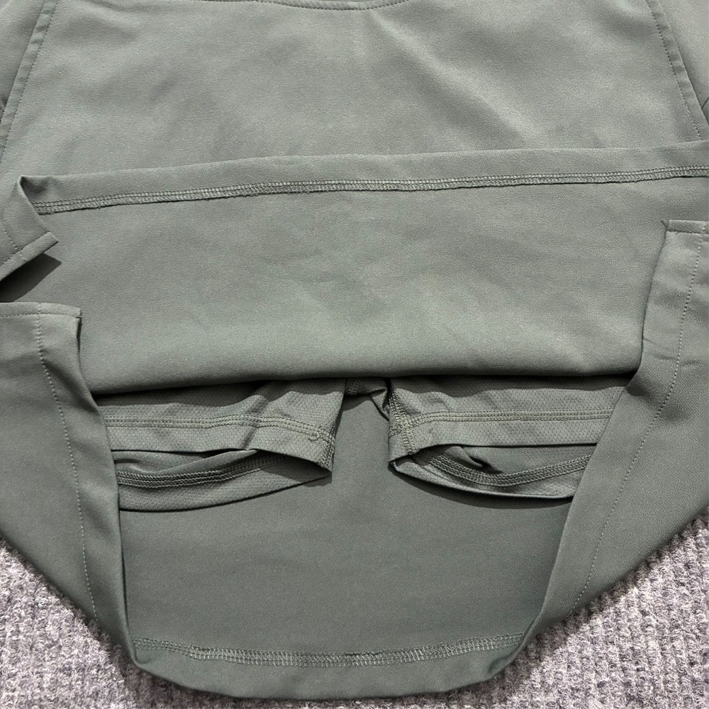 32 Degree Cool Womens Athletic Skort Medium Olive Green Built-In Shorts Pull On - Picture 5 of 10